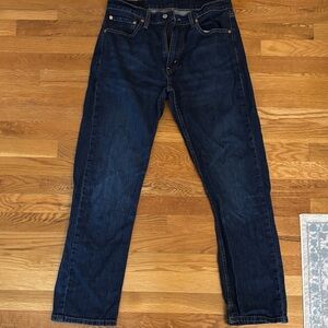 Levi's Men's Deep Indigo Straight Jeans